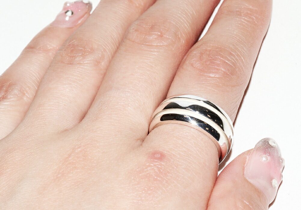 楽天市場】ティファニー 指輪 SV アトラス グルーブド ダブルライン