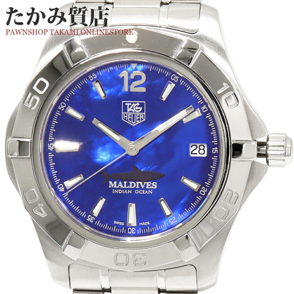 楽天市場】タグホイヤー アクアレーサー モルディブ1000本限定 WAF211M