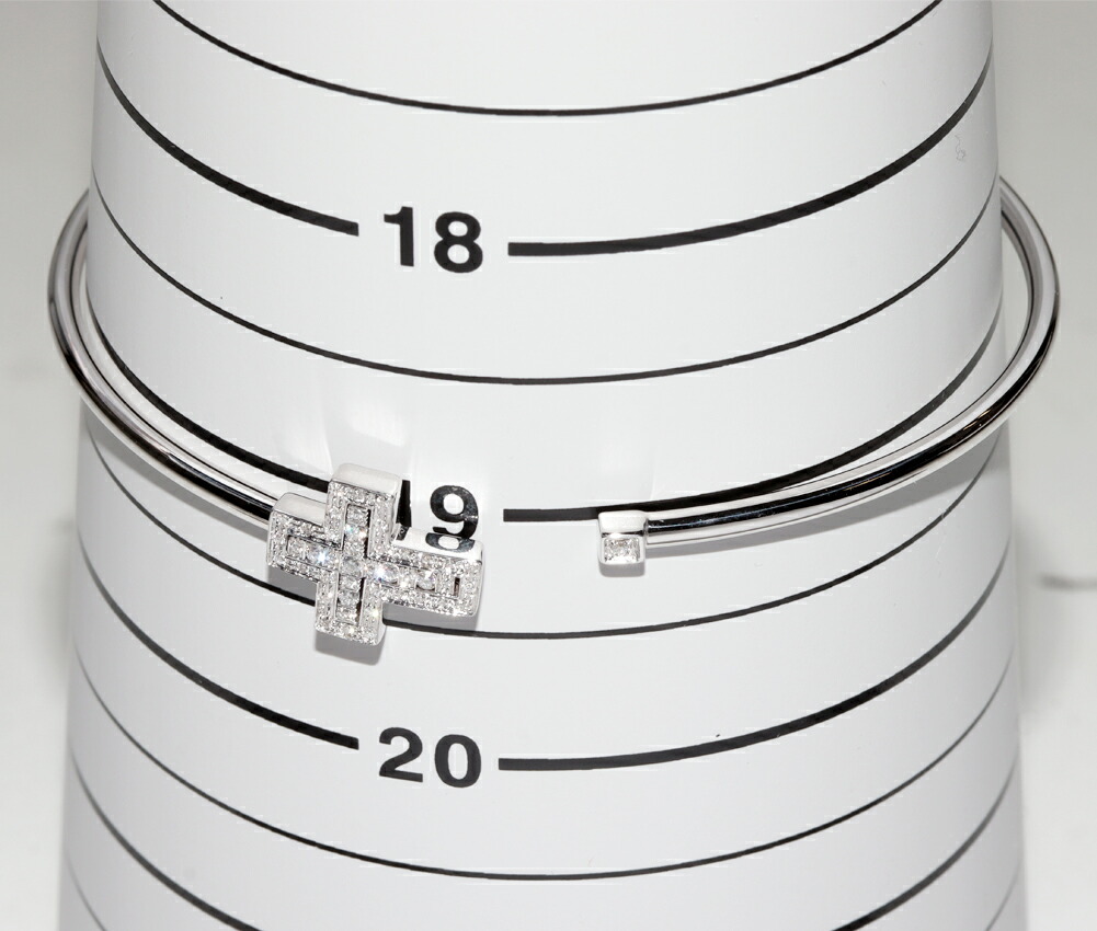楽天市場】ダミアーニ ブレスレット バングル K18WG ダイヤ0.18ct ベル