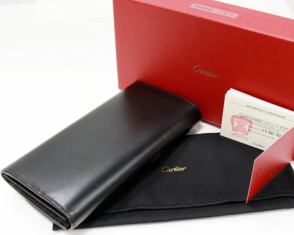 カルティエ Cartier 長財布 ハラコ ゼブラ 箱付き 楽天市場
