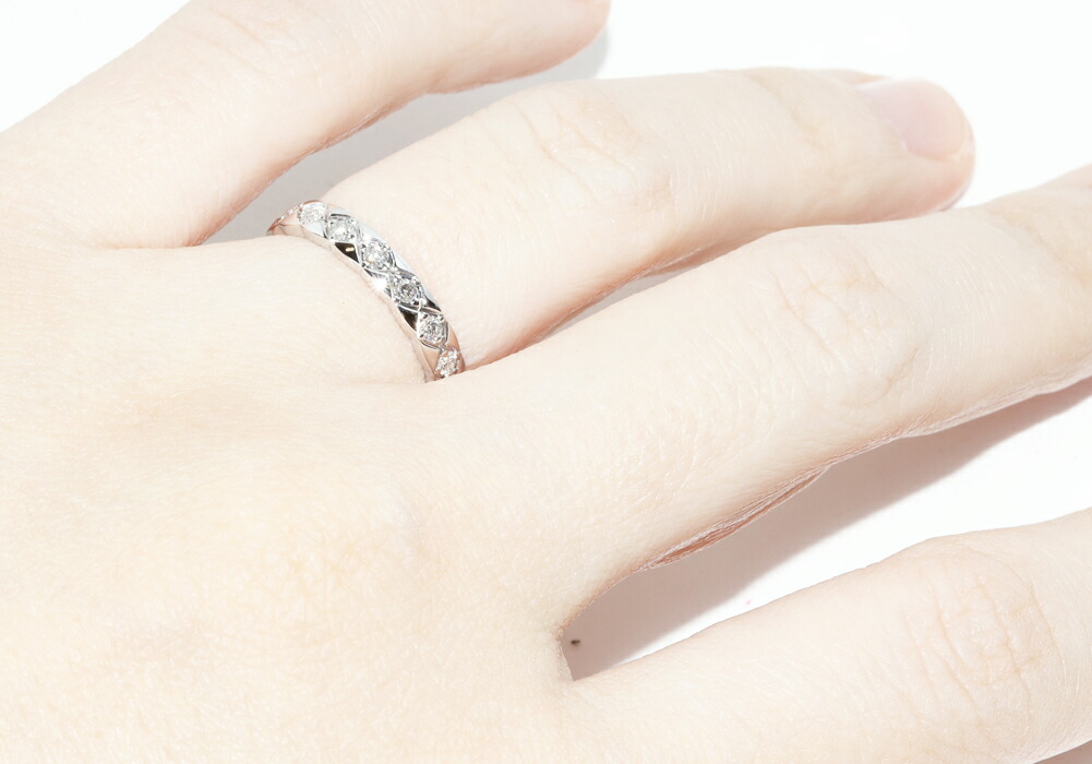 楽天市場】シャネル 指輪 K18WG ダイヤ18P(0.34ct) ココクラッシュ