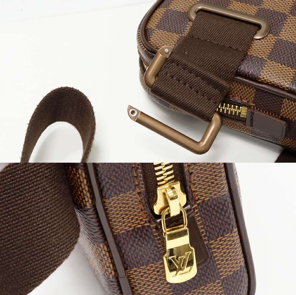 楽天市場】ルイヴィトン ボディバッグ ウエストバッグ ダミエ