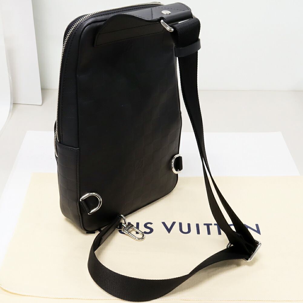 楽天市場】ルイヴィトン ボディバッグ ダミエアンフィニ オニキス