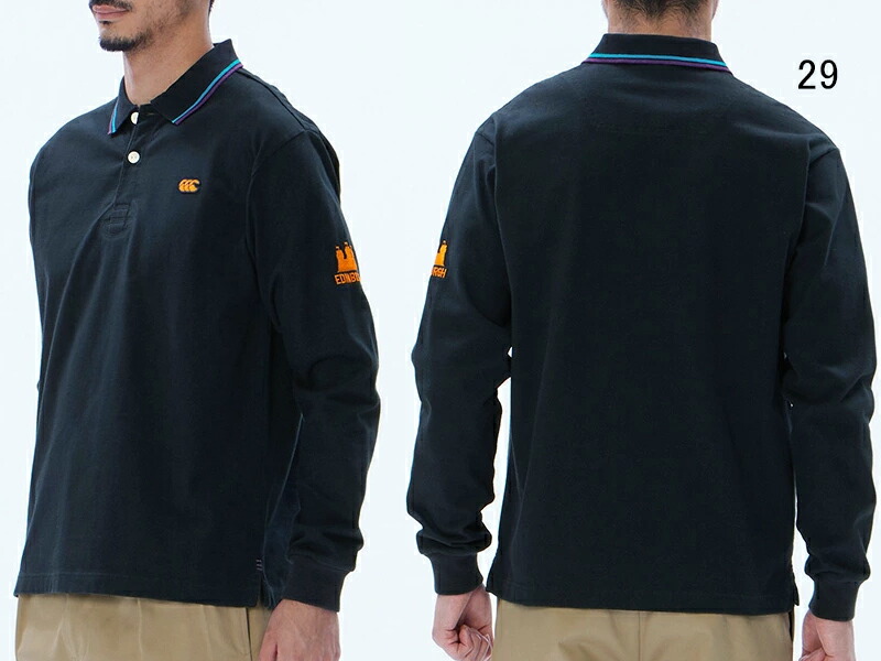 楽天市場】カンタベリー CANTERBURY 長袖ラガーポロシャツ RA43530 綿