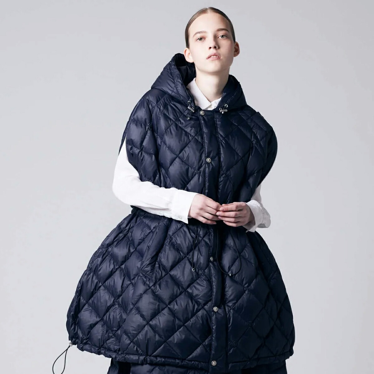 楽天市場】【公式】TAION (タイオン) シティ ダウンケープ メンズ