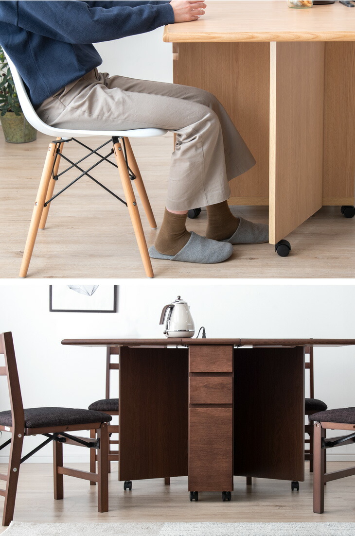 楽天市場】2口コンセント&USBポート付き 天然木 バタフライテーブル