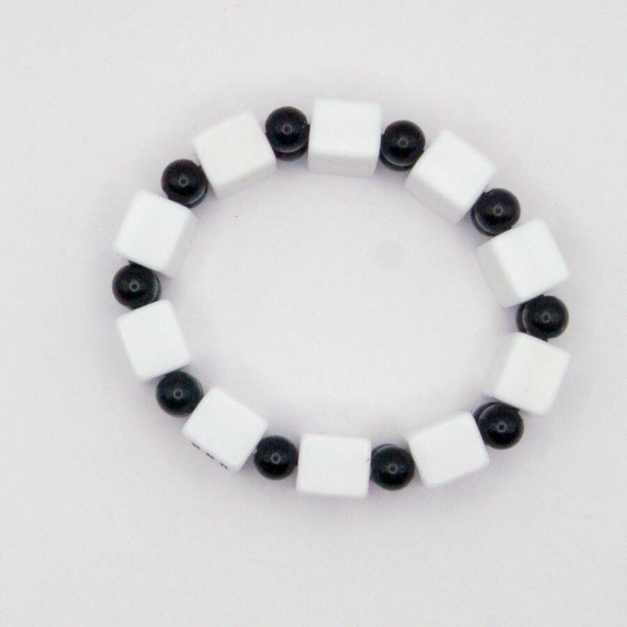 楽天市場】ホワイト ミニ麻雀牌 ブレスレット : 天宝堂