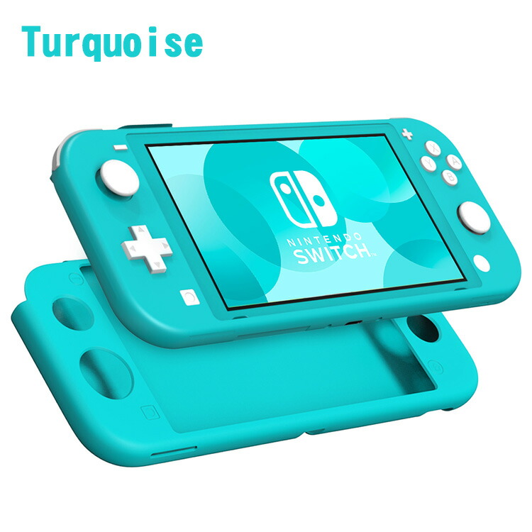 週明け削除】Nintendo Switch Lite ターコイズ ケース付き 週明け削除