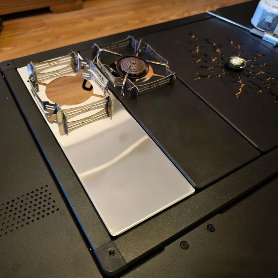 楽天市場】SOTO製 ST-310/340 ビルトイン機能付きバーナーテーブル IGT