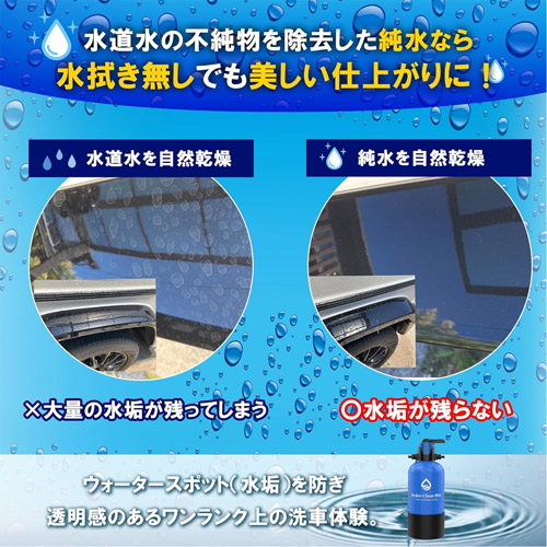 楽天市場】HydroCleanPRO 洗車用 純水器 スターターセット モード切替