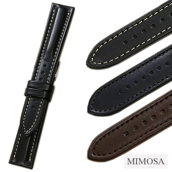 楽天市場】時計ベルト 20mm 22mm 24mm MIMOSA ミモザ カーフマット