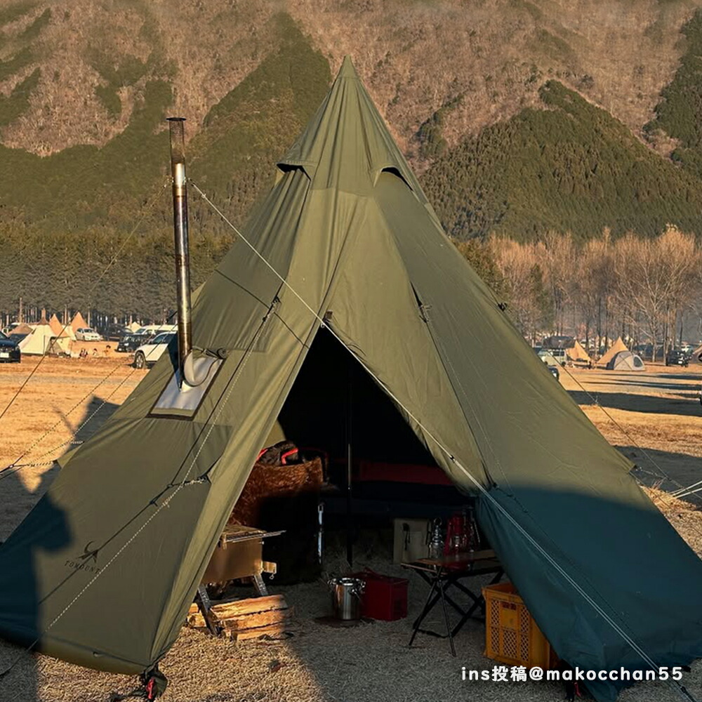 楽天市場】【TOMOUNT公式店】tomount テント tc ワンポールテント