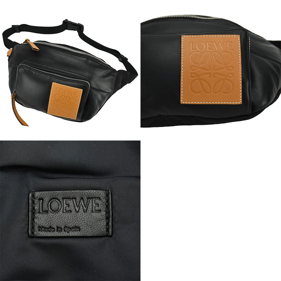 楽天市場】ロエベ LOEWE ボディバッグ パフィー PUFFY バムバッグ