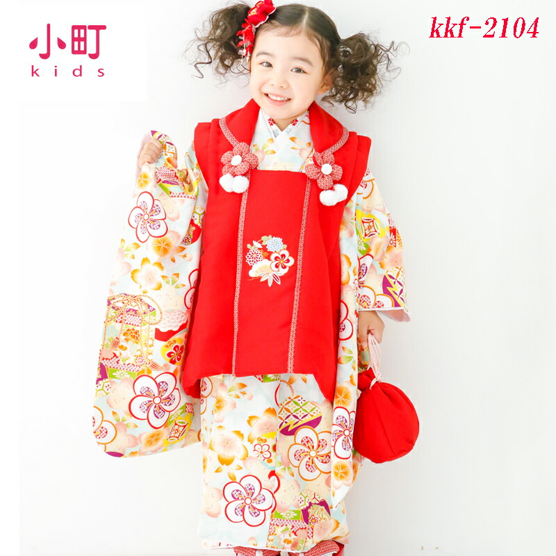 楽天市場】七五三 三歳 着物 送料無料 販売 七五三着物セット 3歳 被布