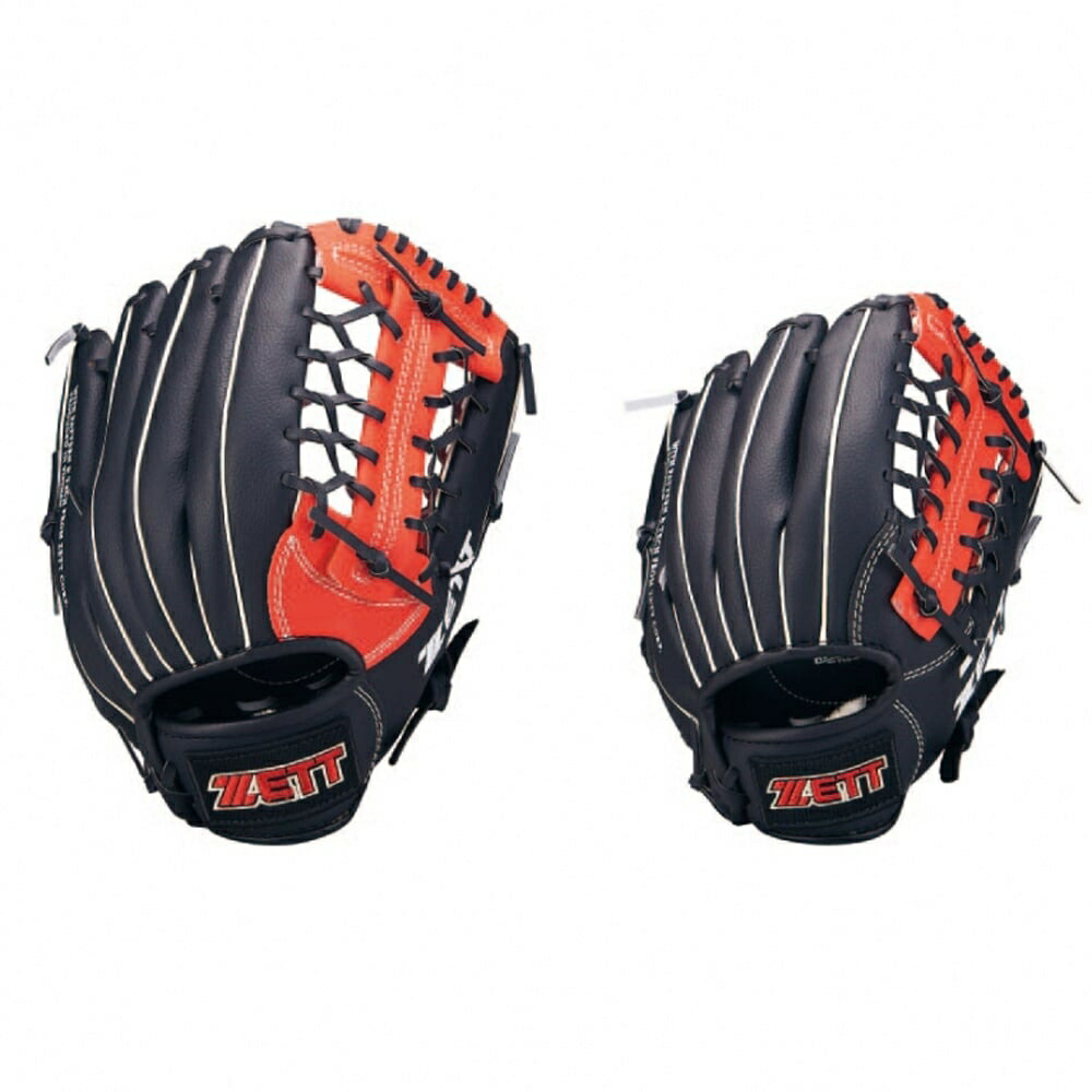 楽天市場】zett 野球 グローブ レッドの通販