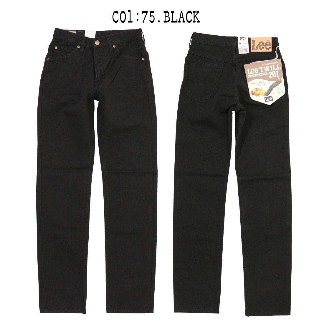 楽天市場】LEE リー 02010 ツイル パンツ レギュラー ストレート 201