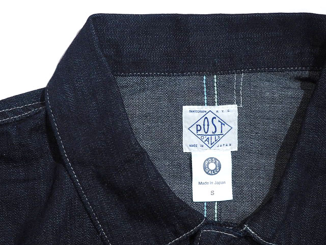 楽天市場】【正規取扱店】POST OVERALLS(ポストオーバーオールズ