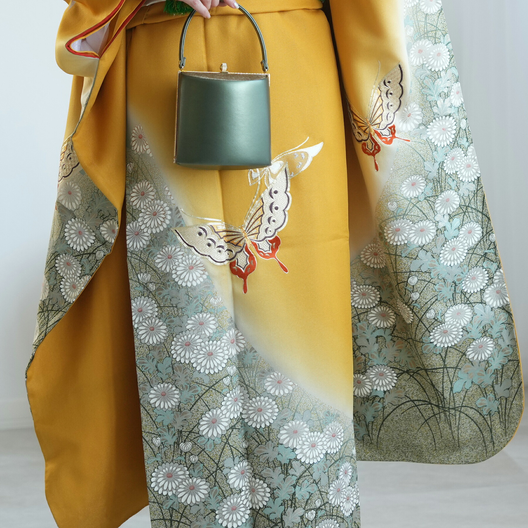 楽天市場】【レンタル】【振袖 正絹着物+正絹袋帯 21点セット 絵羽