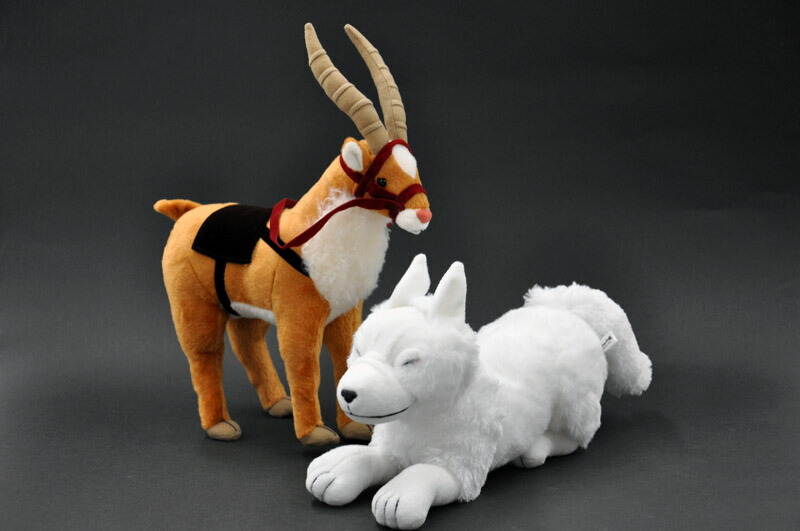 楽天市場】もののけ姫モロ ぬいぐるみ : わたしの器