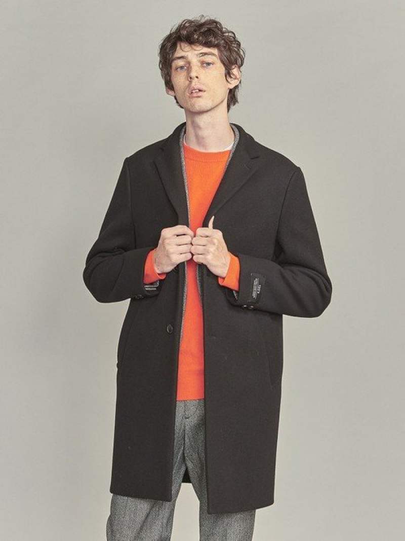 楽天市場】【SALE／50%OFF】BY ソリッド メルトン チェスターコート