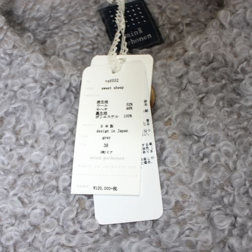 楽天市場】mina perhonen ミナ ペルホネン 17AW sweet sheep コート 38