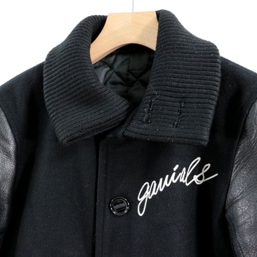 楽天市場】GAVIAL ガヴィル STADIUM JACKET 袖レザー スタジャン S