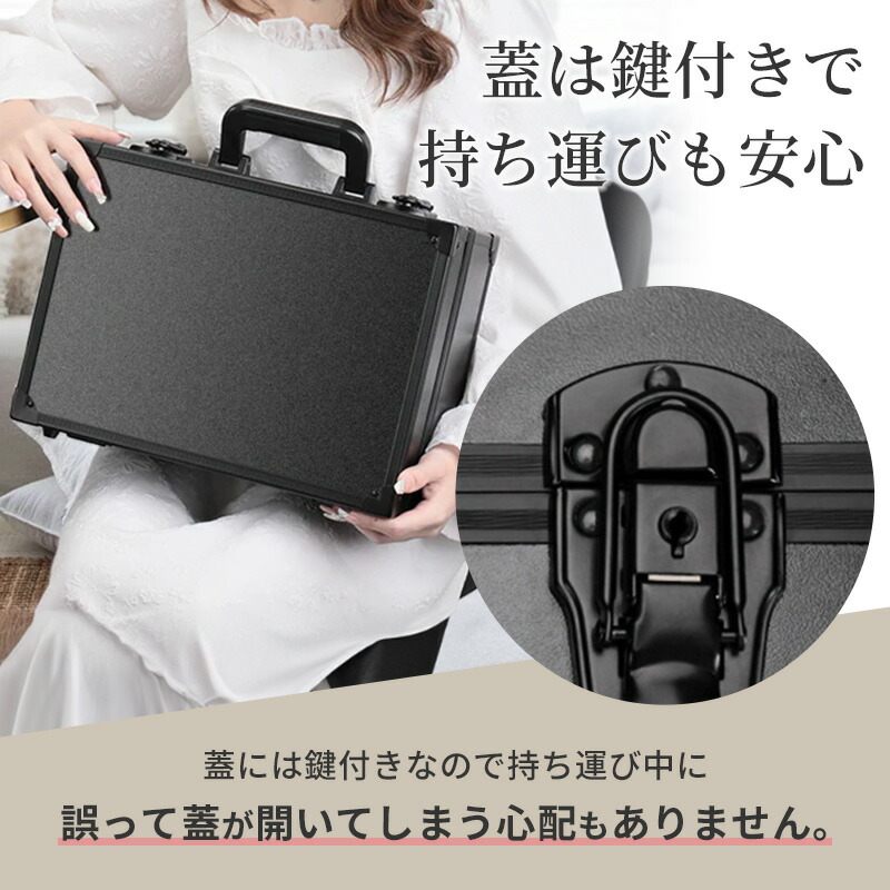 楽天市場】メイクボックス 鏡付き 鏡つき 大容量 ライト付き 持ち運び