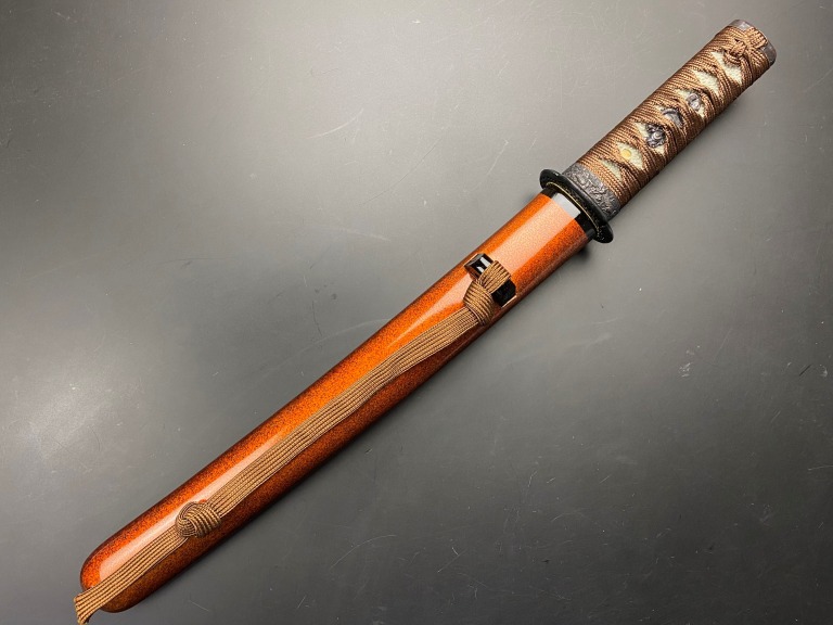 楽天市場】V.ROAD 模造刀懐剣刀 金茶短刀 小太刀 コンビニ受取不可