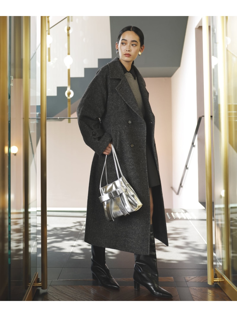 楽天市場】【JAPAN FABRIC】尾州毛混シャギーロングコート【選べる着丈