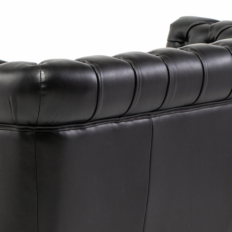 楽天市場】VINCENT ヴィンセント チェスターフィールド ソファ 本革