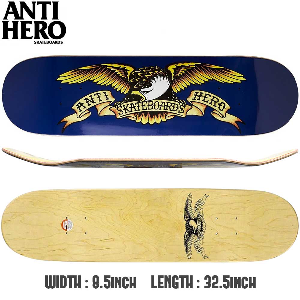 ANTI SKATEBOARDING CLUB スケボーデッキ 7.81 【公式通販】
