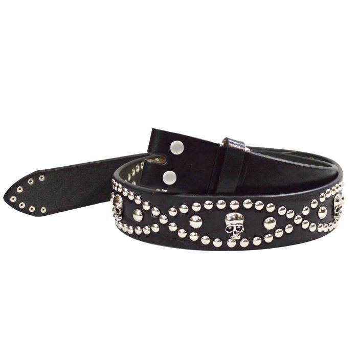 楽天市場】スタッズベルト どくろ ドクロ SKULL スカル コンチョ 栃木
