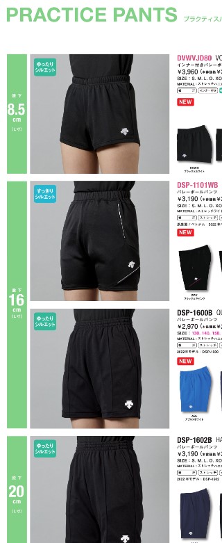 DESCENTEバリアハーフパンツサイズXO DESCENTEバリアハーフパンツ