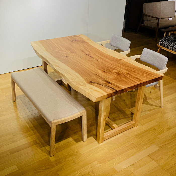 楽天市場】一枚板 テーブル 栃 無垢 一枚板テーブル ダイニング