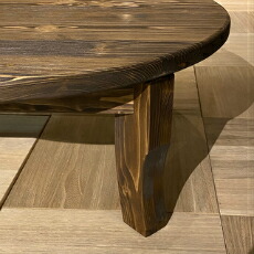 楽天市場】座卓 ちゃぶ台 折りたたみ 折れ脚 90 105 120 丸座卓 畳める