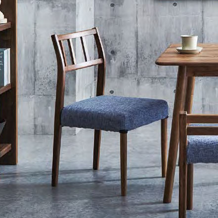 楽天市場】ダイニングチェア チェア ウォールナット無垢 グリーン