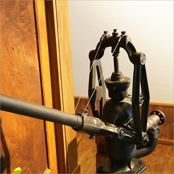 楽天市場】昔懐かしい 手押し 手動 井戸ポンプ オブジェ 手押しポンプ