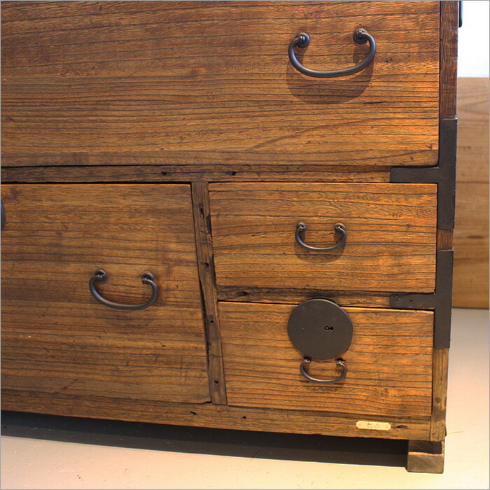 楽天市場】和箪笥 タンス 和たんす アンティーク 収納 引き出し 桐 2段