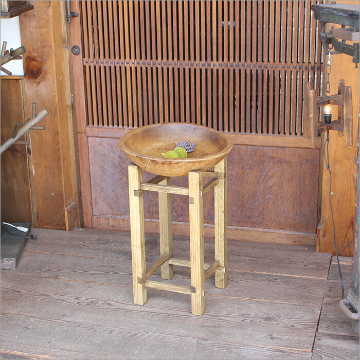 楽天市場】こね鉢 木製 中古 リメイク品 インテリア オブジェ ウッド