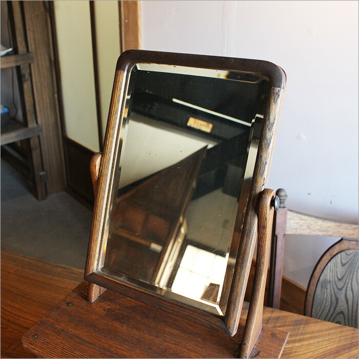 楽天市場】欅 ケヤキ アンティーク ドレッサー 鏡台 おしゃれ 小物