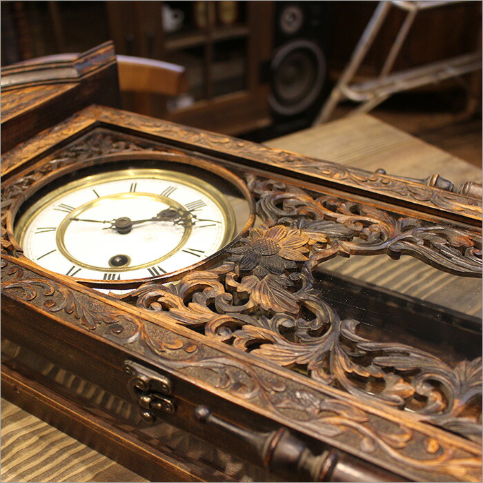 楽天市場】JUNGHANS ユンハンス 柱時計 アンティーク 動作確認済