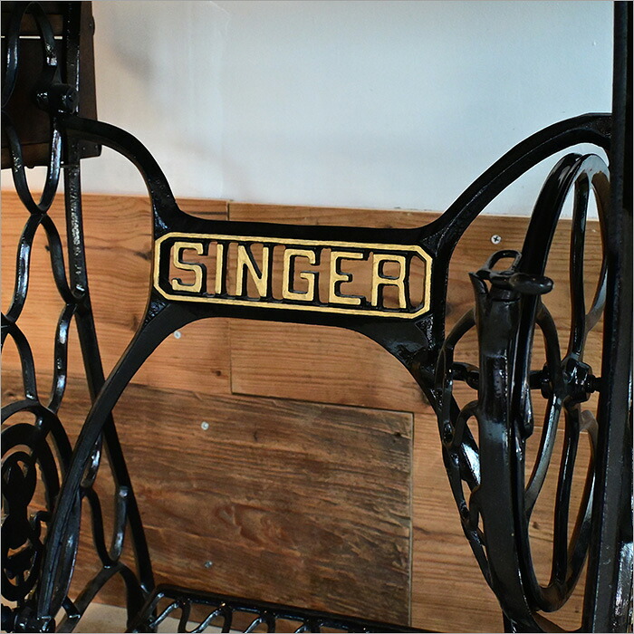 楽天市場】1点物 SINGER アンティークミシン台 リメイクデスク