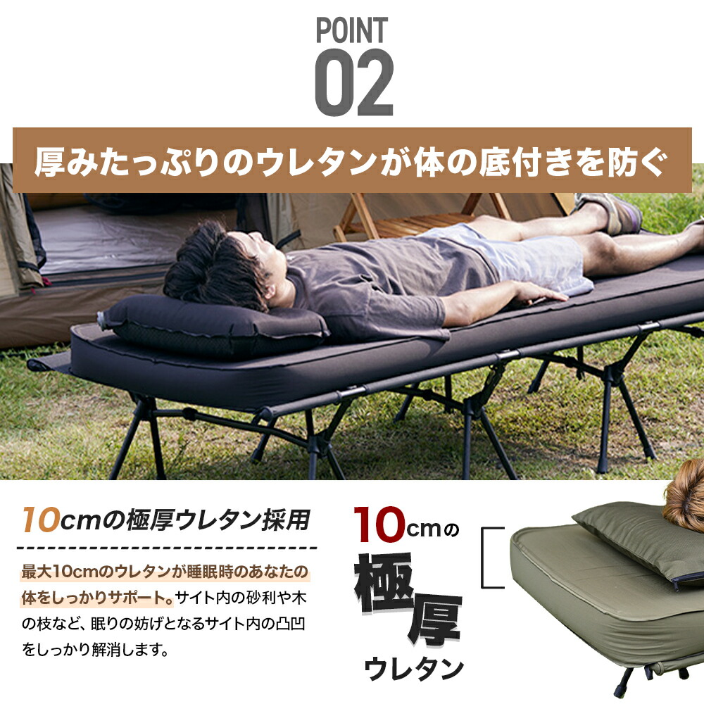 WAQ RELAXING CAMPMAT ダブル厚さ10㌢枕付き 楽天市場】WAQ RELAXING