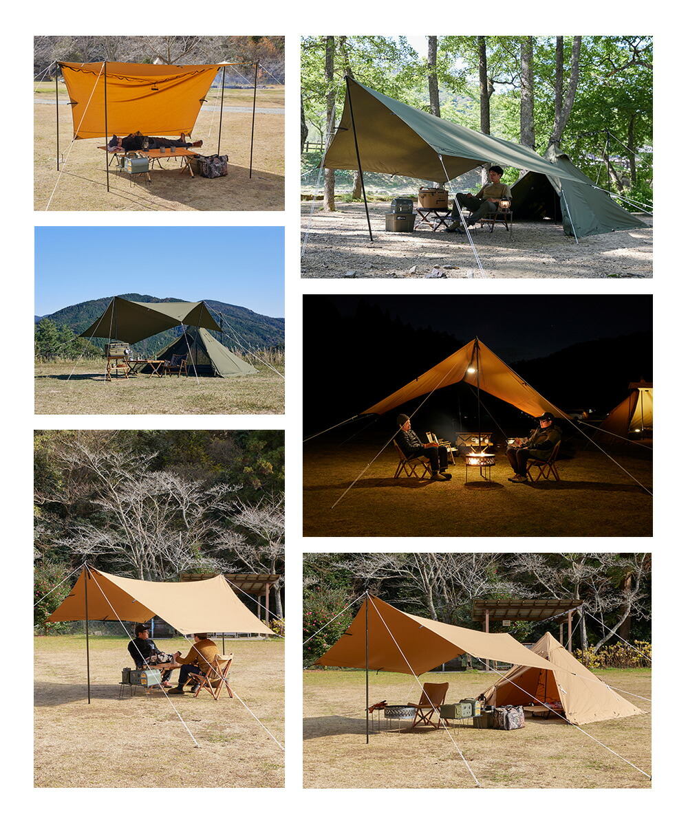 楽天市場】【ポイント5倍！23日 01:59まで】WAQ HEXA TARP TC Mサイズ