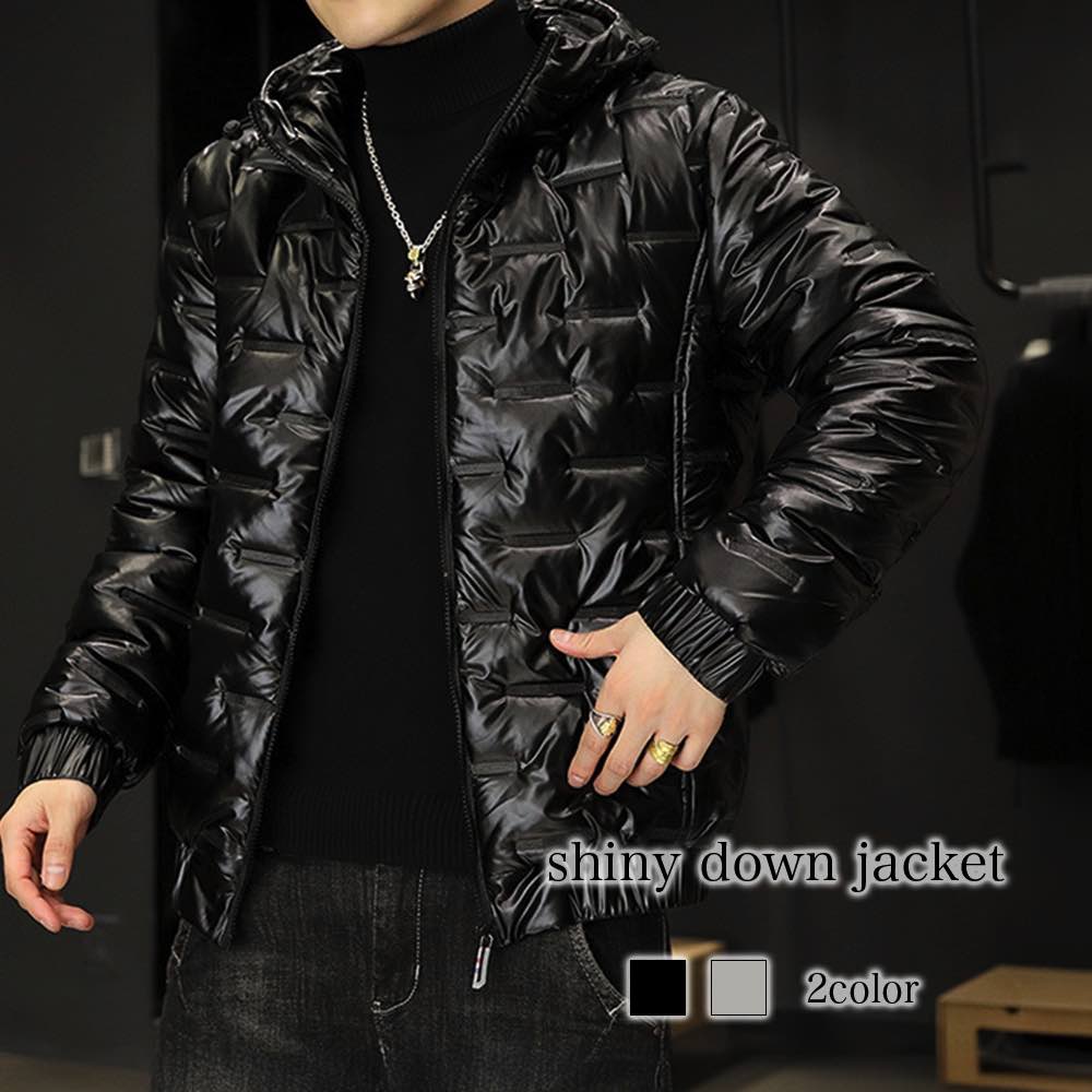 楽天市場】ダウンジャケット メンズ 光沢ダウンジャケット 40代