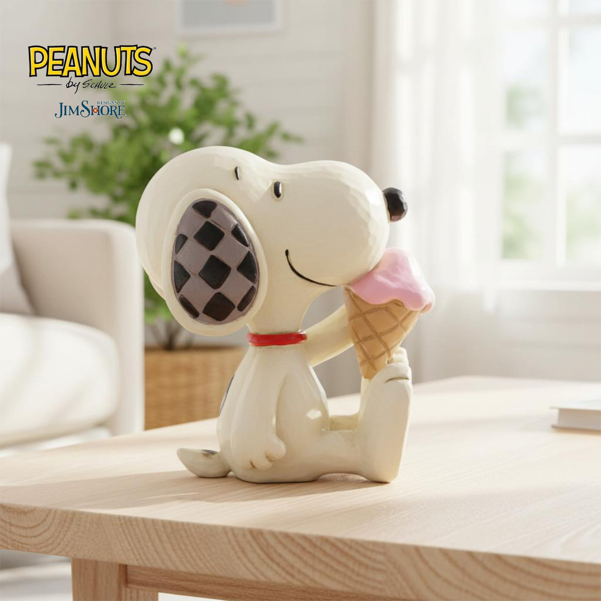 楽天市場】 スヌーピー アイスクリーム ミニ 7cm | ジムショア