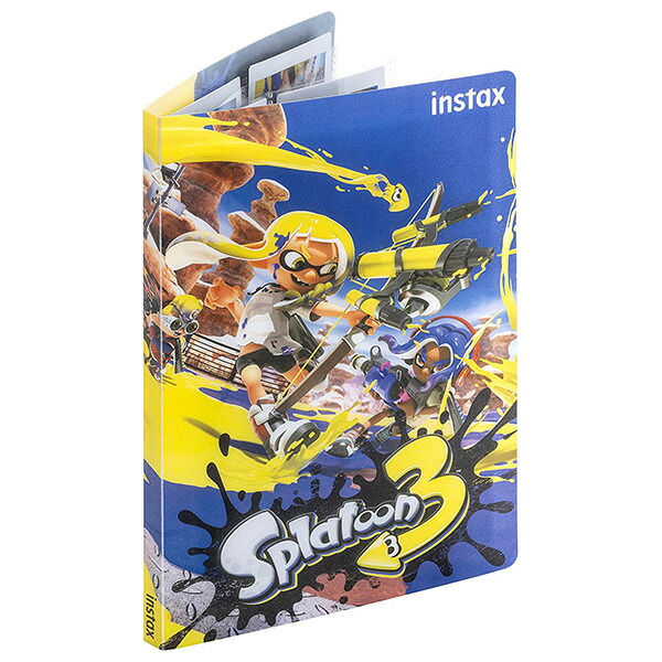 楽天市場】チェキアルバム instax mini 用 64枚収納 スプラトゥーン3