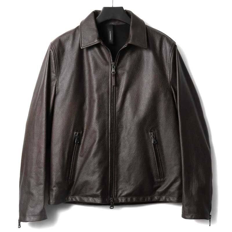 楽天市場】GARRETT / ギャレット｜中綿入りバッファローレザージップ