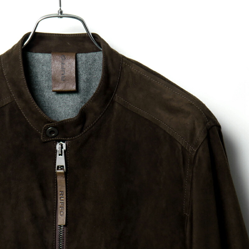 楽天市場】RUFFO / ルッフォ｜ゴートスエードシングルライダース