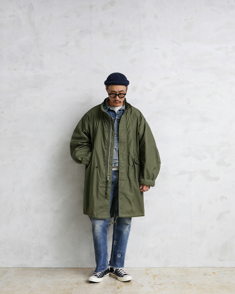 楽天市場】希少 実物 新品 デッドストック 米軍 M-65 フィッシュテール